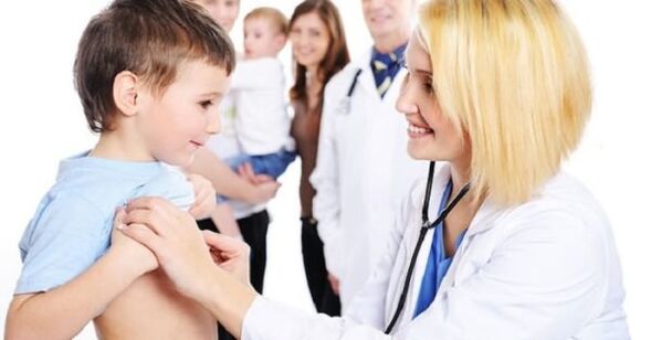 Treatment of a child's body